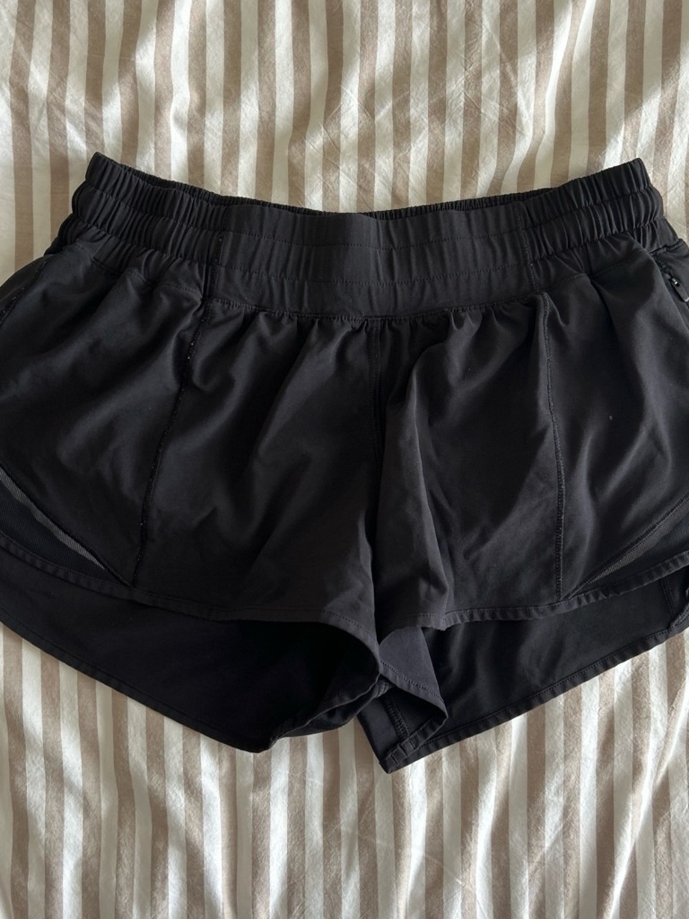 Black Women’s Athletic Shorts